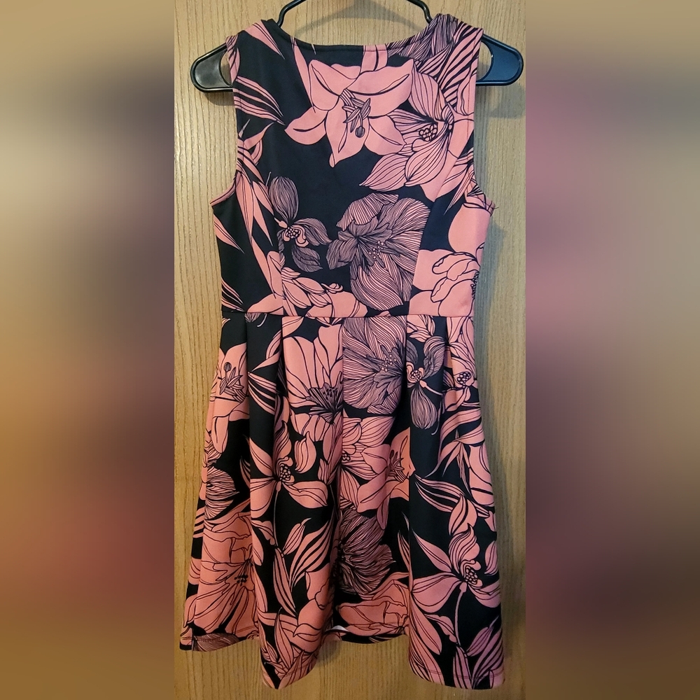 COPY - Apt. 9 Fit & Flare Dress With Pockets Size M - Picture 4 of 6